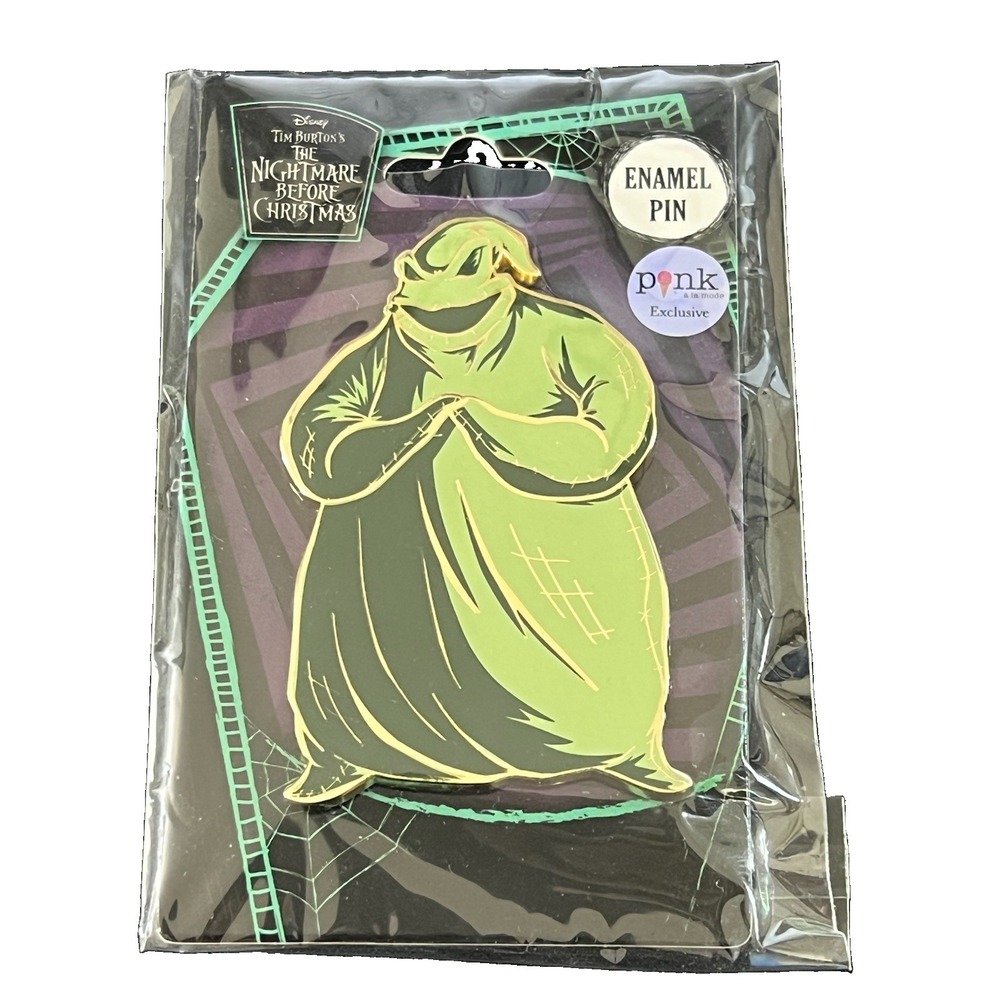 Disney Pink A La Mode PALM Oogie Boogie Nightmare Before Christmas Pin Monogram